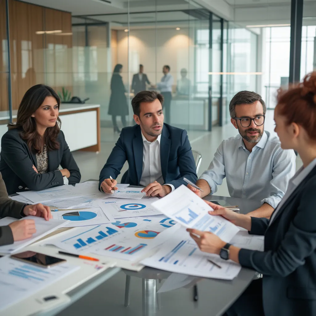 Equipo de FinanzasArg en reunión estratégica