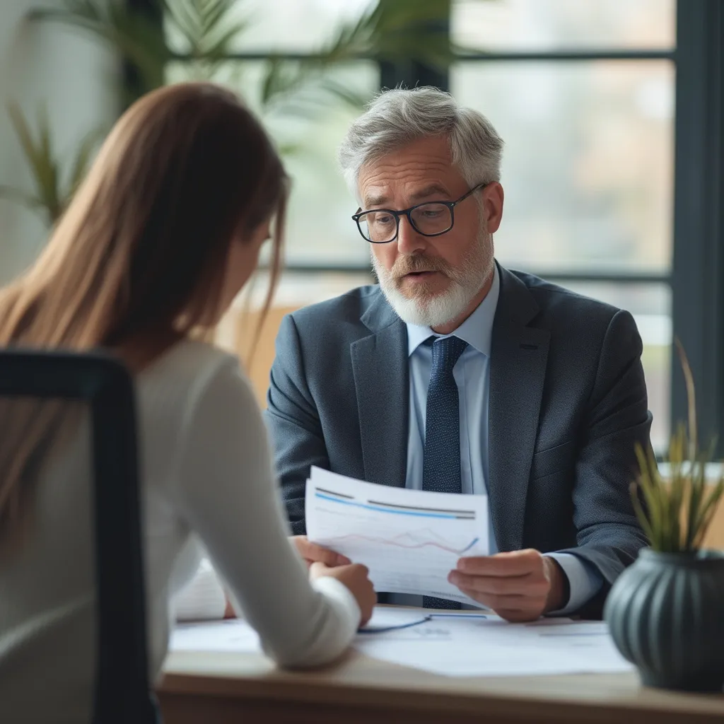 Consultor de FinanzasArg asesorando a un cliente